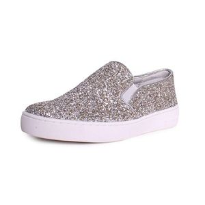 Michael Kors Keaton Glitter Slip-On Sneakers